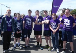 Fundraising Darren Hall Step Out For Strokes Jun 2014 1