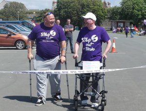 Fundraising Darren Hall Step Out For Strokes Jun 2014 2