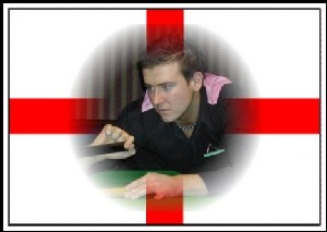 Fundraising Matt Williams England Flag 2007