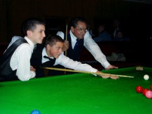 WEBSF Launch Day Members with Ray Reardon MBE