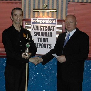 Gold Waistcoat Tour Event 2 Winner 2005-6