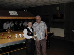 Bronze Waistcoat Tour Finals Day Special Award 2006-07