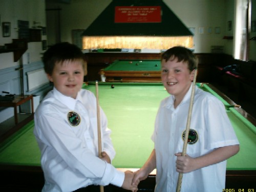 Bronze Waistcoat Tour Redruth Event 5 Players 2004-05