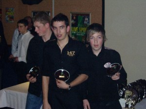 Plymouth International Channel Island Challenge Junior Snooker Jersey 2007