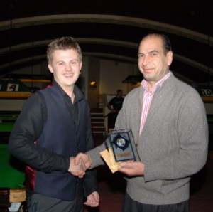 Silver Waistcoat Tour Event 2 Winner 2009-10