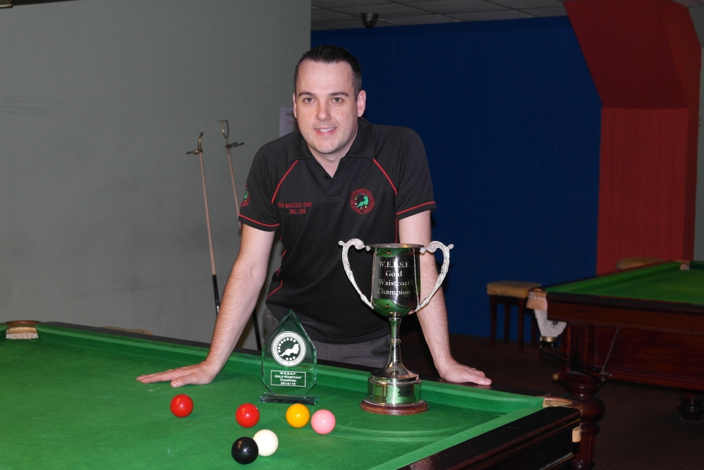 Gold Waistcoat Tour Overall Winner - Barrie McIntosh 2014-15