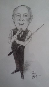 Steve Canniford - Characiture by Dale Branton