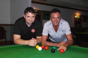 Billy Castle Winner & Eddie Manning Runner-up & High Break 125 - WOE Open Snooker Finalists 2016