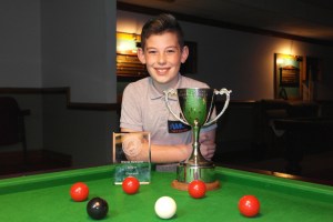 West of England Bronze Waistcoat Open Snooker Championship - Winner Liam Davies 2016