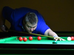 Gold Waistcoat Tour Event 5 Winner - Andy Symons 2016-17 in play