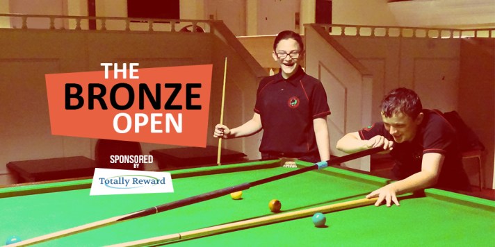 Bronze Snooker Open Social Media Graphic