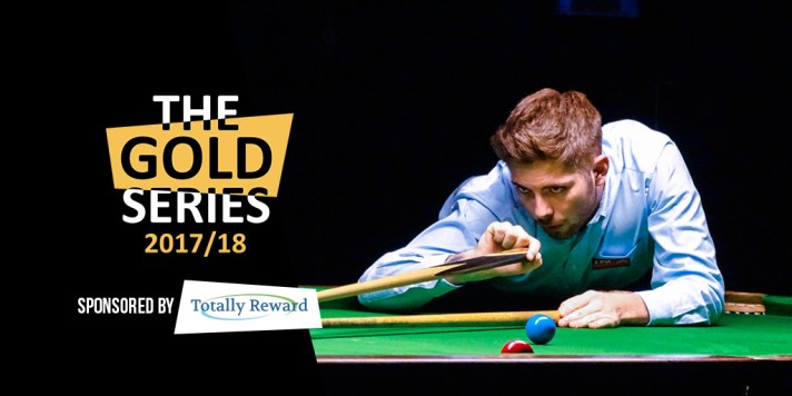 Gold Snooker Series Social Media Graphic - Harvey Chandler