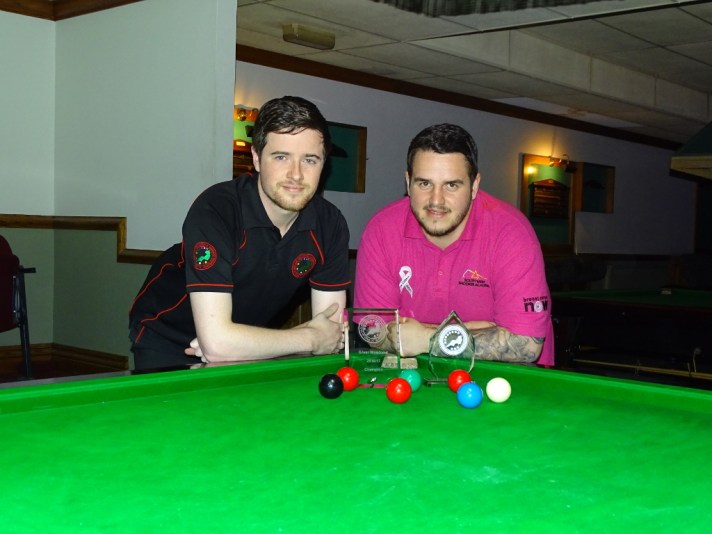 West of England Snooker Open Finalist 2017 - Dale Branton & Tom Kevern