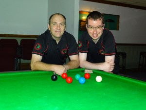 West of England Snooker Open Plate Finalist 2017 - Martin Pitcher & Chris Coumbe