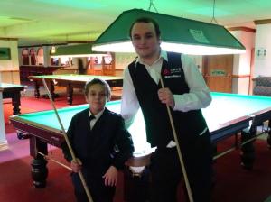 Adam Brookshaw with Sam Baird 2017