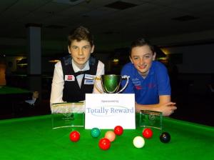 Bronze Snooker Open Finalist - Connor Benzey & Aidan Murphy 2017-18