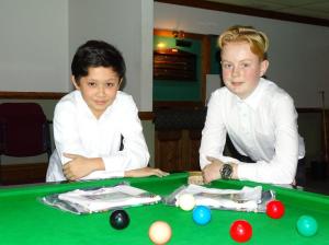 Bronze Snooker Open Plate Finalist - Raphael Nacionales-Rowland and Jack Ratcliffe 2017-18