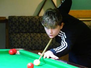 Coaching Clinic - Practicing potting routine - 2017