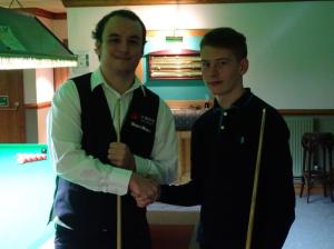 Sam Baird with Josh Parker Nov 2017