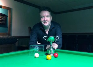 WOE Open Billiards Winner & Highest Break (183) - John Mullane 2017-18