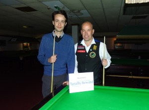 West of England Snooker Open 2018 - Plate Finalists Daniel Hall Runner-up & Steve Brookshaw Winner