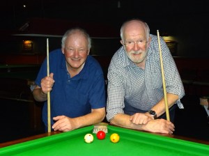 WEBSF Billiards Open Plate Finalist 2018-19 - Mick Kundi Winner & Martin Phillips Runner-up