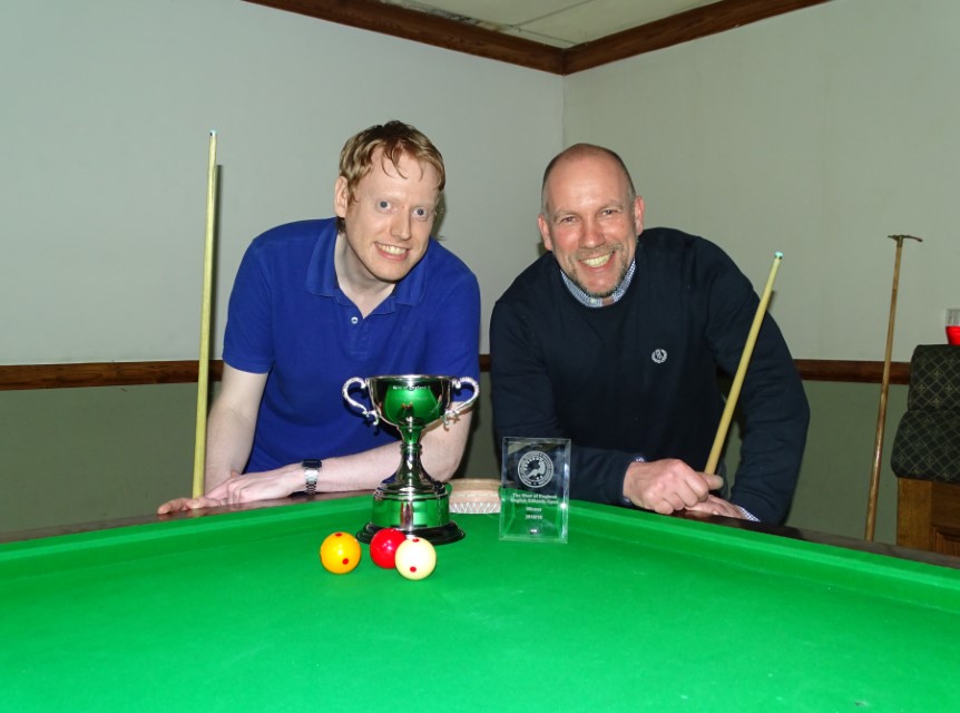 WOE Open Billiards Finalists - Ryan Mears & Graham Ward 2018-19
