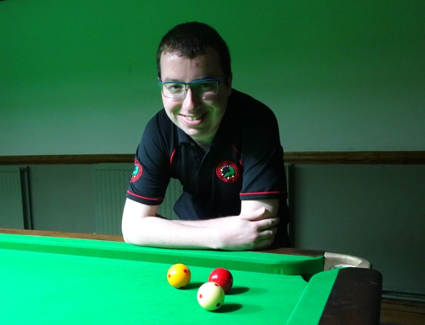 WOE Open Billiards Highest Break Winner (160) - Chris Coumbe 2018-19