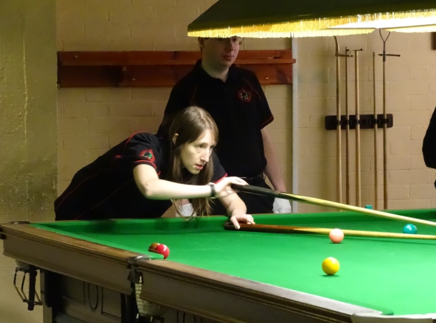WEBSF Ladies Snooker Open Plate Winner - Sophie Gibbs-Nicholls 2019