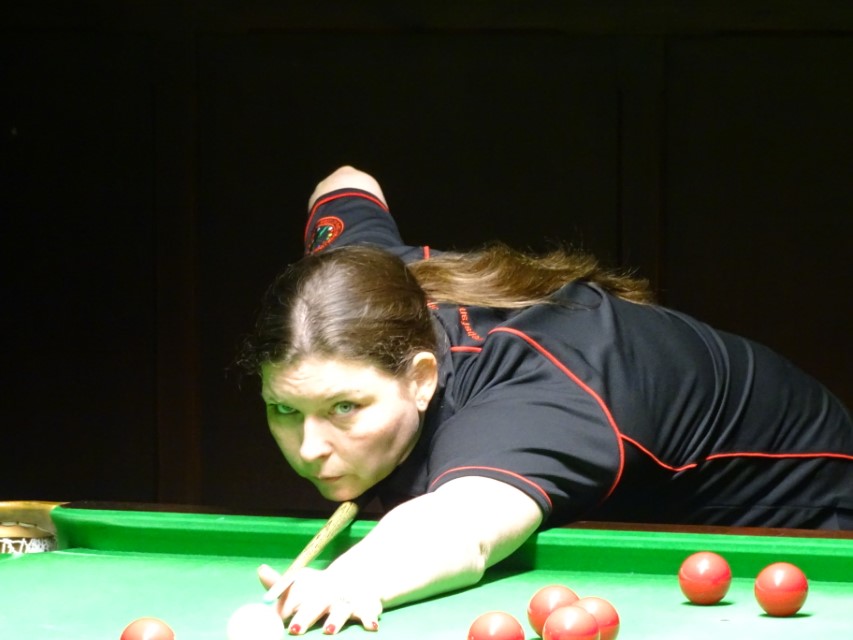 WEBSF Ladies Snooker Open Winner - Traci Wannell 2019